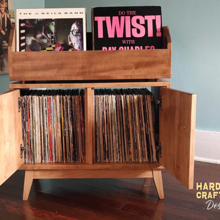 vinyl-cabinet-with-doors-and-record-flip-bins
