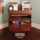 Dovetail 2 x 2.5 vinyl record shelves with equipment bay, 2 pull out storage drawers and 6 flip bins. This LP cabinet is available in solid walnut, ash, red oak, maple, cherry and oak, all on a 3 inch 100% hardwood plinth base.