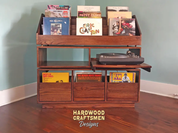 Louisville Dovetail Vinyl Record Shelves & Cabinets - Image 5