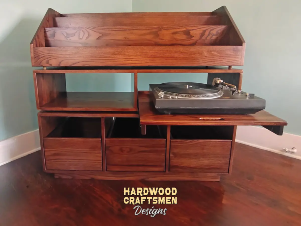Louisville Dovetail Vinyl Record Shelves & Cabinets - Image 6