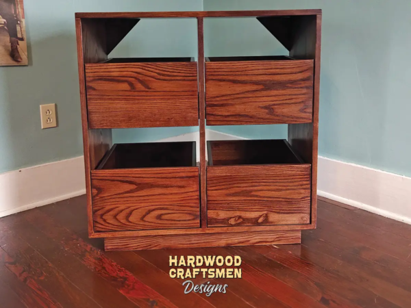 Dovetail Vinyl Record Shelves & Cabinets 2x2 - Image 5