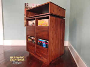 dovetail-2-x-3-record-player-cabinet-4-drawer-vinyl-stand-with-equipment-shelf