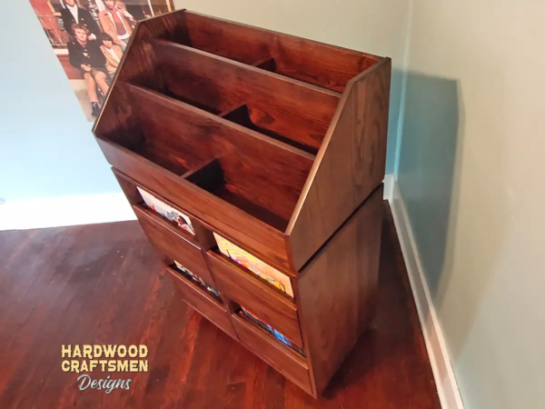 San Francisco Vinyl Storage Cabinet - Image 3