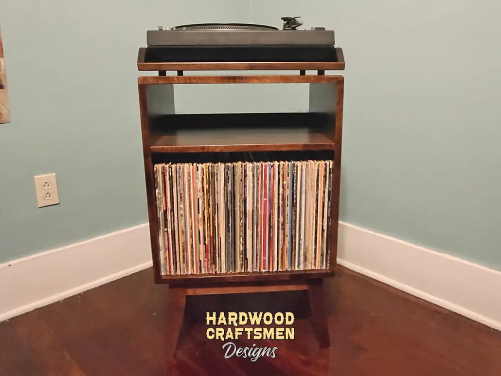 Built in shops record player