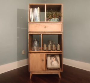 Amish-bookcase-cupboard-cabinet-solid-wood-Amish-furniture