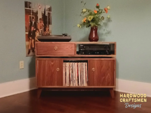 walnut-record-player-console-2-door-vinyl-storage-cabinet-with-drawers-record-player-stand-with-equipment-shelf