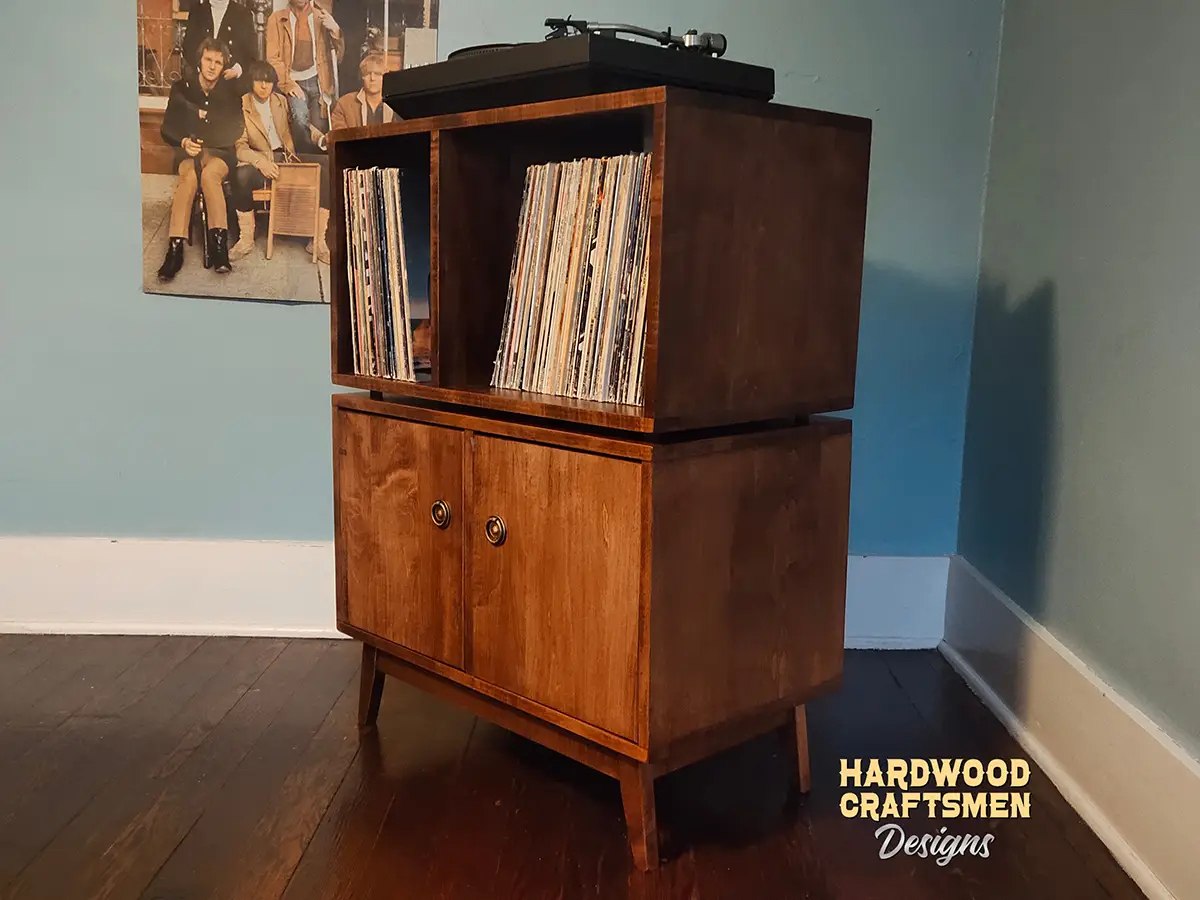 Amish Liquor Wine Cabinet, Solid Wood Amish Furniture - Image 13